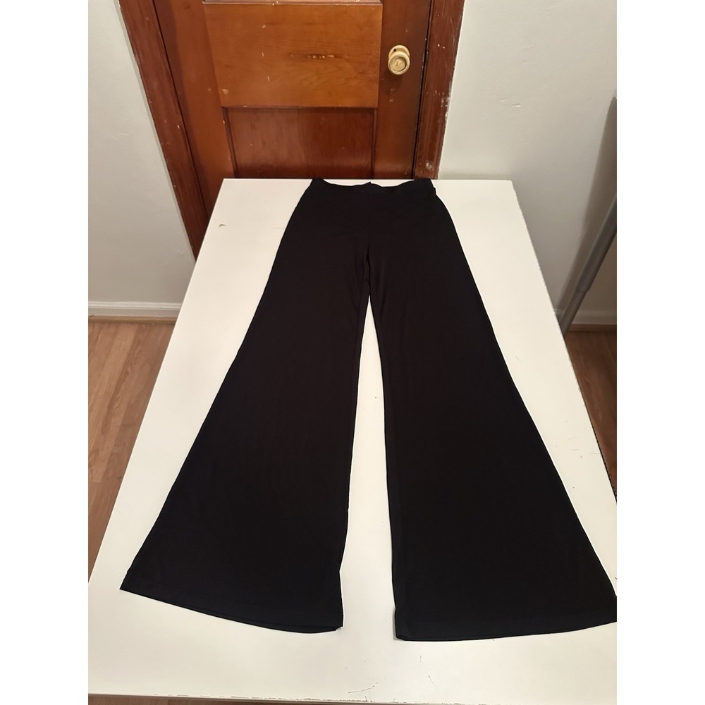 Women's SHEIN Black Long Pants Size Medium Short Sleeve